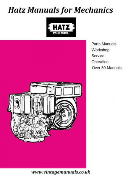 hatz diesel 2l40s repair manual